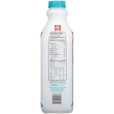 Anderson Erickson 1% Milk - 1qt