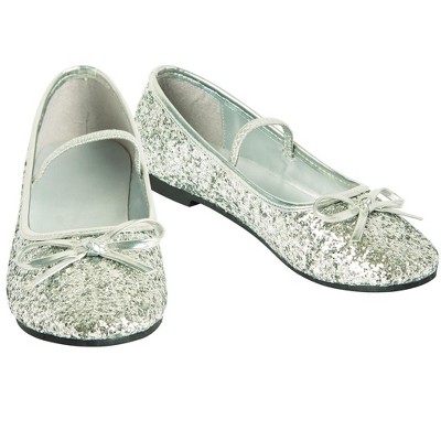 target silver shoes