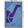 Trends International NBA Utah Jazz - Logo 25 Framed Wall Poster Prints - 3 of 4