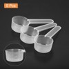 Unique Bargains Plastic Disposable Coffee Spices Measuring Spoon with Long Handle - 3 of 4