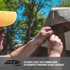 CLAM Quick-Set Outdoor Portable Escape Sky/Sky Camper Screened Gazebo Canopy Tent Rain Fly Tarp with Carry Bag, Cover Only, Tan - 2 of 4