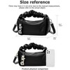 Small Shoulder Handbag for Women, Soft Designer Cloud Pouch Bag Lightweight Crossbody Clutch Purse - 4 of 4