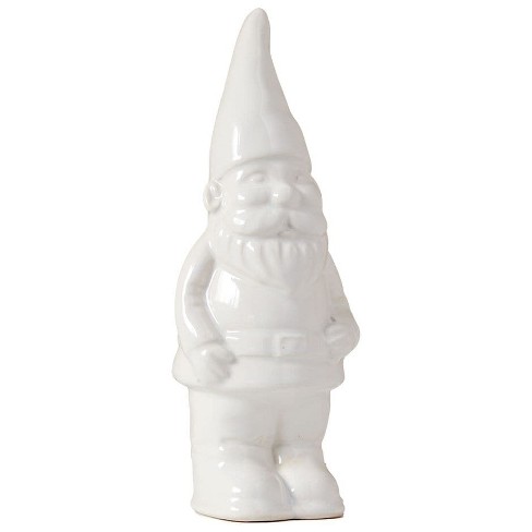 The Lakeside Collection White Ceramic Gnome - image 1 of 2