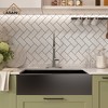 CASAINC 30" Stainless Steel Single Bowl Farmhouse Apron Kitchen Sink with Included Drain Rack & Drain Strainer - 2 of 4