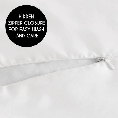 Grey and White Boho Tribal Body Pillowcase