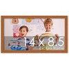 PosterPalooza | Photo Size Slim Profile Brown Frame - UV Acrylic, Foam Board Backing, Hanging Hardware - 2 of 4