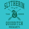 Girl's Harry Potter Slytherin Quidditch Team Seeker T-Shirt - 2 of 4