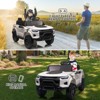 Coucheta 24V 2-Seater Kids Electric Ride On Truck, Car with Remote Control, LED Lights, Bluetooth/Music, Battery Display for Boys, Girls - 4 of 4