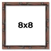 PosterPalooza | 8x8 Bamboo Picture Frame, UV Acrylic, 4 Finishes - Brown, Black, Gold, and Natural - 2 of 4