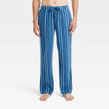 Hanes Premium Men's French Terry Jogger Pajama Pants - Blue XXL