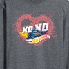 Men's - Hot Wheels - XOXO Heart Long Sleeve Graphic T-Shirt - 2 of 4
