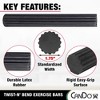 Cando Twist-n-bend Flexible Exercise Bar - 12