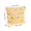 Unique Bargains Women Lemon Cosmetic Bag Pink Yellow 1Pc - 2 of 3