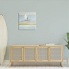 Stupell Industries Egret Bird Flying Ocean Breeze Canvas Wall Art - 2 of 3