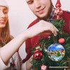 Artistically Vibrant Frankenmuth Ornament, Festive Bavarian Town Michigan Christmas Souvenir and Decor| Ornamentallyyou - 4 of 4