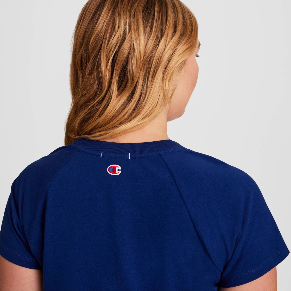 Champion Women's Iconic Essentials Raglan Short Sleeve Baby T-Shirt - thumbnail 9