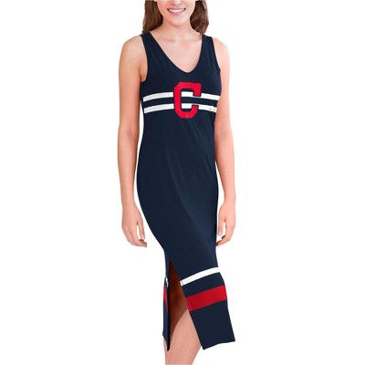 G-III Sports Womens Cleveland Indians Maxi Dress