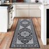 Area Rugs - Ultra-Thin Washble Rug, Stain Resistant Anti Slip Backing Rugs for Living Room,Bedroom, Vintage Home Decor Area Rug - 2 of 4