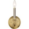 Craftmade Lighting 1 - Light Wall Light in  Brushed Polished Nickel/Satin Brass - 3 of 3