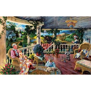 Sunsout Afternoon with Grandma 1000 pc  Mothers Day Jigsaw Puzzle 56018 - 1 of 4