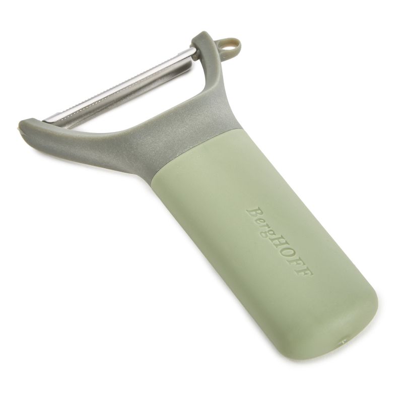 BergHOFF Balance Stainless Steel Serrated Y-Peeler 5", Recycled Material, 4 of 10