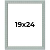 PosterPalooza | Refined Blue Picture Frame - UV Acrylic, Foam Board Backing, Hanging Hardware - 2 of 4
