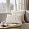 REGALWOVEN Fade Resistant Modern Plush Square Throw Pillow Covers 2 Pcs - 2 of 4