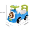 Timate: Push & Ride Racer - Blue & Monkey - Foot-To-Floor Car Ride-On,Ages 1-2 - 4 of 4