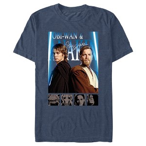 Men's Star Wars: Revenge of the Sith Obi-Wan and Anakin Skywalker T-Shirt - 1 of 4