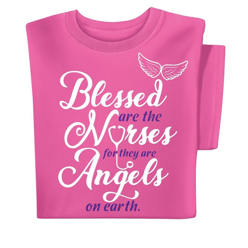 Collections Etc Blessed Are The Nurses Tee, 3 of 5