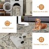 coucheta Multi-Size Washable Vintage Area Rug, Traditional Distressed Foldable Non Slip Floral Print Carpet, for Living Room, Dining Room, Office - 3 of 4