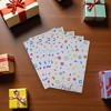 Unique Bargains Gift Wrap Paper Glossy Coated Paper 27.56inch x 19.69inch 5 Pcs - 2 of 4
