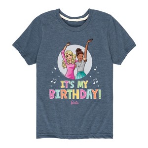 Boys' - Barbie - Its My Birthday Short Sleeve Graphic T-Shirt - 1 of 3