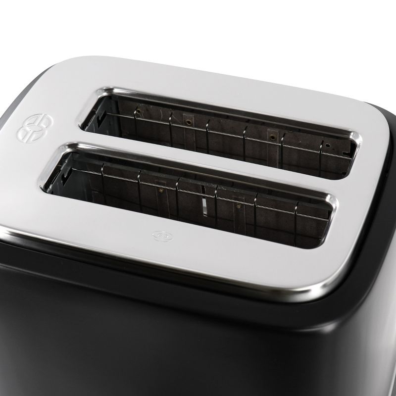Calphalon Precision Control 2 Slice Toaster with 6 Shade Settings in Black, 3 of 9