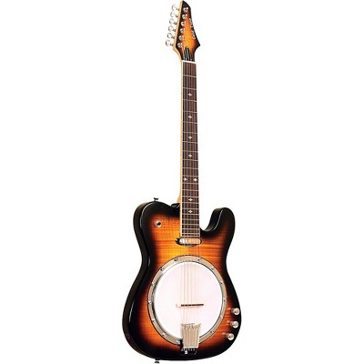 Gold Tone Solid Body Electric Banjitar Tobacco Sunburst