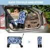 Collapsible Foldable Extended Wagon with 480lbs Weight Capacity, Heavy Duty Folding Utility Garden Cart - 4 of 4