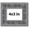PosterPalooza | Photo Size Distressed Black Picture Frame - UV Acrylic, Foam Board Backing, Hanging Hardware - 2 of 4