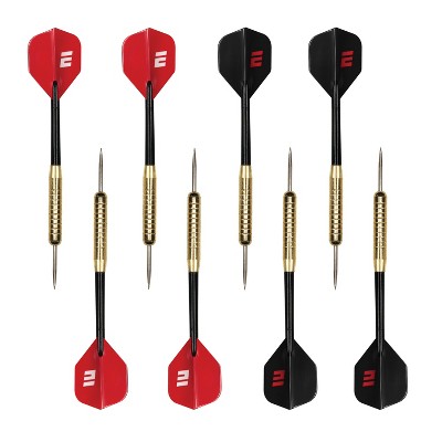 ESPN Professional Bristle Dartboard Set with Steel Tip Darts