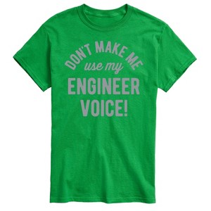 Men's - Instant Message - Engineer Voice Short Sleeve Graphic T-Shirt - 1 of 4