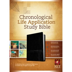 Chronological Life Application Study Bible-NLT - (Leather Bound) - 1 of 1
