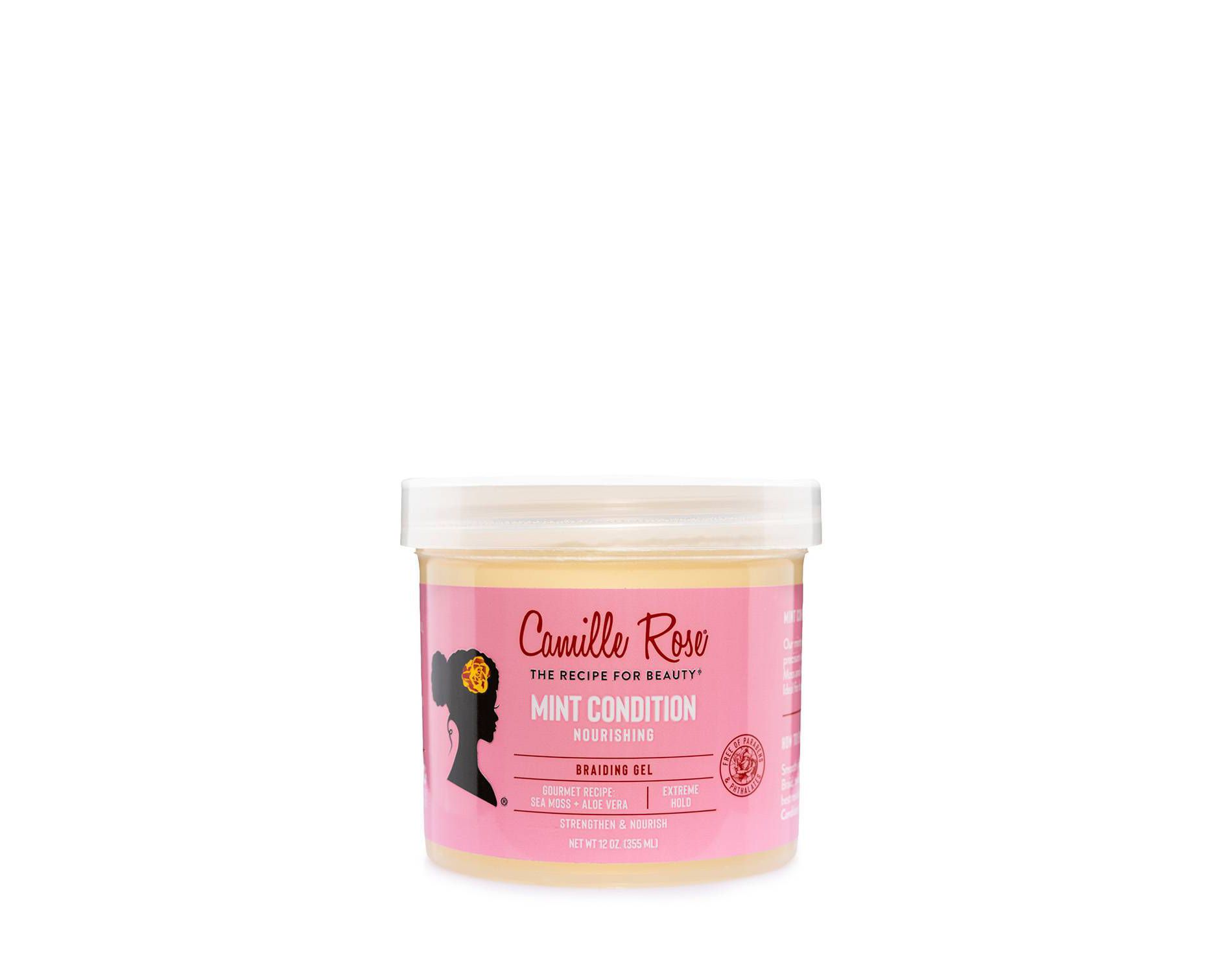 Camille Rose Mint Condition Nourishing Braiding Gel - Extreme Hold