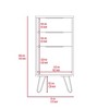 NicBex 17.7-inch Wide Drawer Dresser for Bedroom,Modern Style Drawers with Hairpin Legs,Dressers for Kids Room,Living Room,Entry and Hallway,Beige - 3 of 4