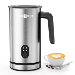 Paris Rhône Electric Milk Frother and Steamer,Black/Sliver - 1 of 1