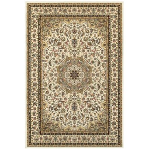 Captiv8e Designs Katherine Traditional Star Medallion Ivory/Beige Area Rug - 1 of 4