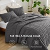 Bedsure 100% Cotton Quilt Set Lightweight Bedspread Cozy Bedding Coverlet Pillow Shams - 2 of 4