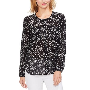 Vince Camuto Womens Silhouettes Floral Button Down Blouse - 1 of 1