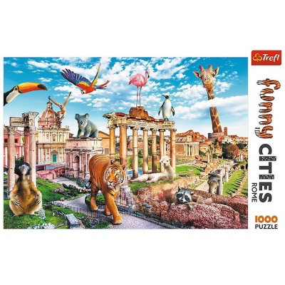 Trefl Funny Cities Wild Rome Jigsaw Puzzle - 1000pc
