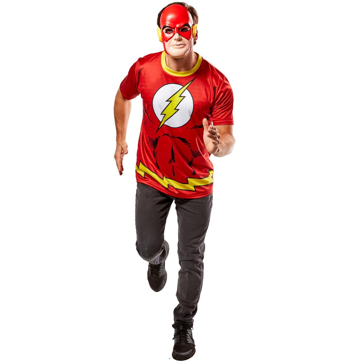 Rubies Men's DC Comics The Flash Ben Cooper Costume Set