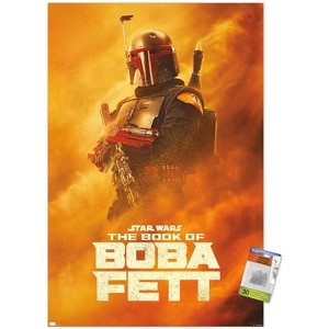 Trends International Star Wars: The Book of Boba Fett - Boba Sandstorm Unframed Wall Poster Prints - 1 of 4