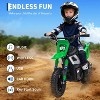 24V Electric Dirt Bike, Up to 13.67Mile/h Long-Range, Ride on Motorcycle with Rear Wheel Suspension, 12 Miles Range, Birthday & Xmas Gifts - 4 of 4